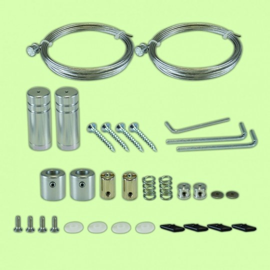 KIT DE 2 CABLES SOL/PLAFOND...