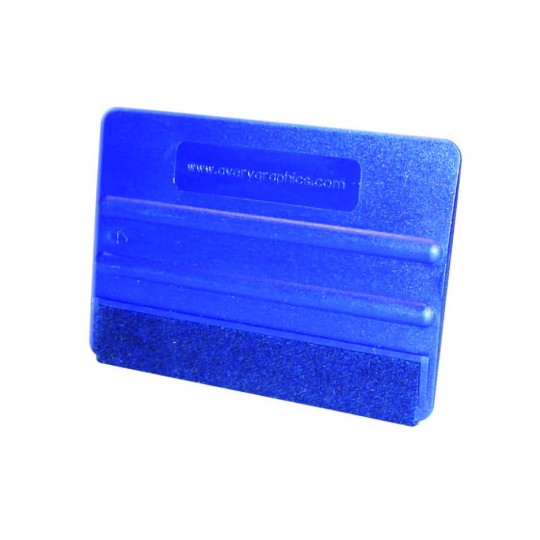 RACLETTE BLEUE   (PVC/FEUTRE)
