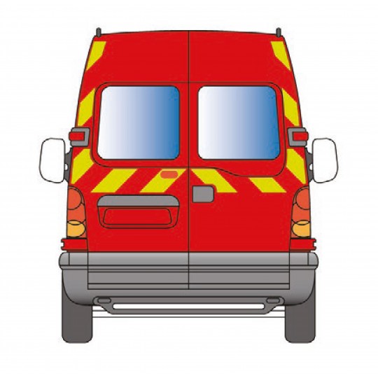 KIT DE BALISAGE  POMPIER...