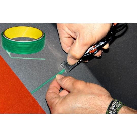 YELLO TAPE START POUR...