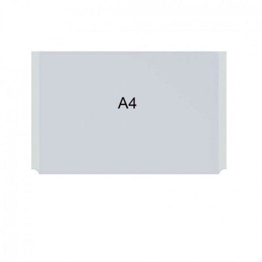PORTE AFFICHE PLEXI HORIZONTAL